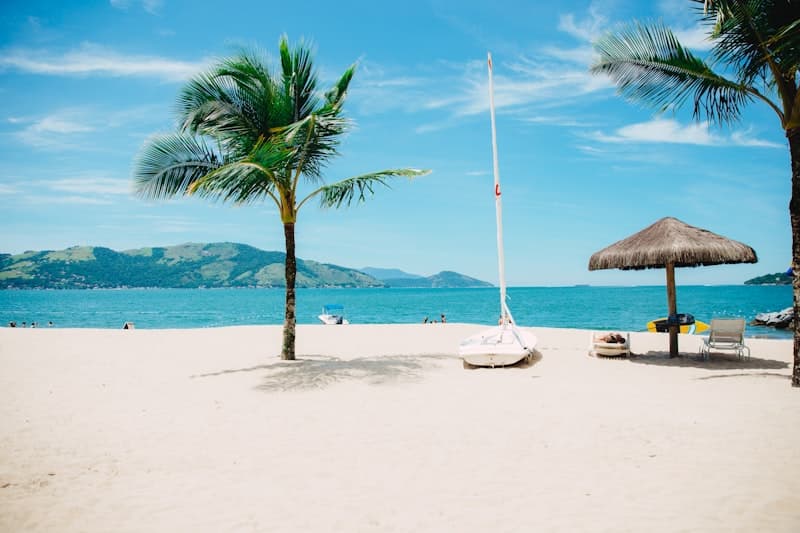 Türkische Küste und Strand