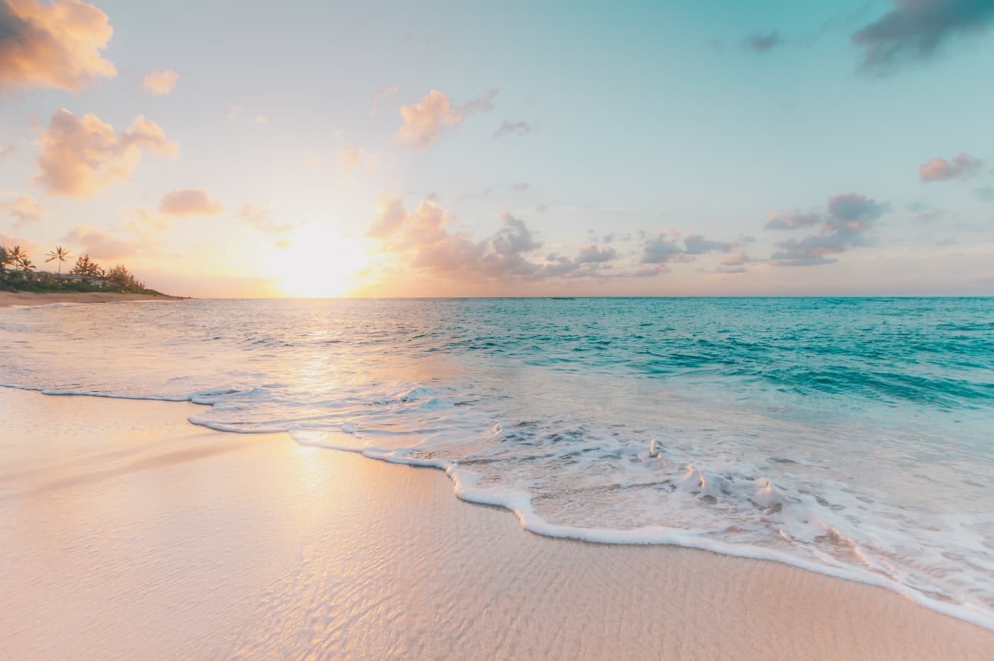 Traumstrand mit klarem Wasser