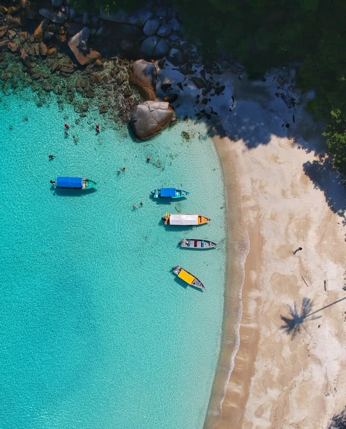 Entspannter Strandurlaub